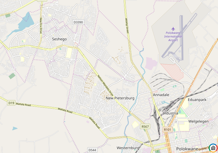 Map location of Emdo Park